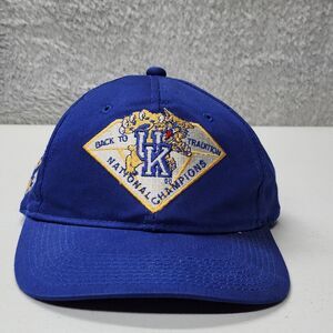 Vintage Converse University of Kentucky UK Wildcats National Champions Hat Cap